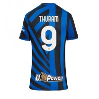 Camiseta Inter Milan Marcus Thuram #9 Primera Equipación para mujer 2024-25 manga corta